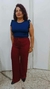 Calça Pantalona em lãzinha.