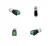 Conector Plug BNC Macho com Borne na internet