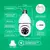 Câmera lâmpada Led Wifi Ip HD panorâmica 360º Espião - comprar online