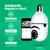 Câmera lâmpada Led Wifi Ip HD panorâmica 360º Espião na internet