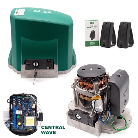 Motor de Portão Deslizante Residencial Ch500 Wave 1/4 500KG SEG