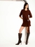 Vestido OPEN Marrom Terracota - comprar online
