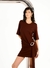 Vestido OPEN Marrom Terracota