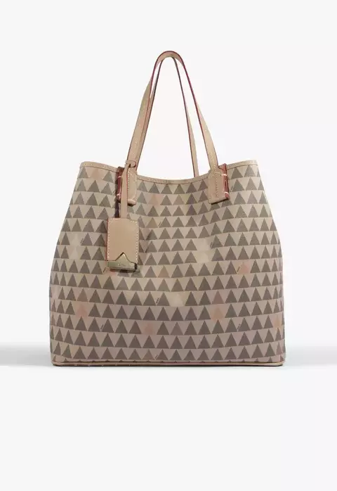 Bolsa SCHUTZ Shopping Nina Triangle Bege