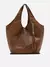 Bolsa Hobo Arezzo Marrom Couro Grande