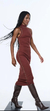 Vestido OPEN midi canelado bordado manual - comprar online