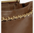 Bolsa Tote Crush Couro Marrom - loja online