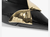 Mule Pump Kay Couro Preto - loja online