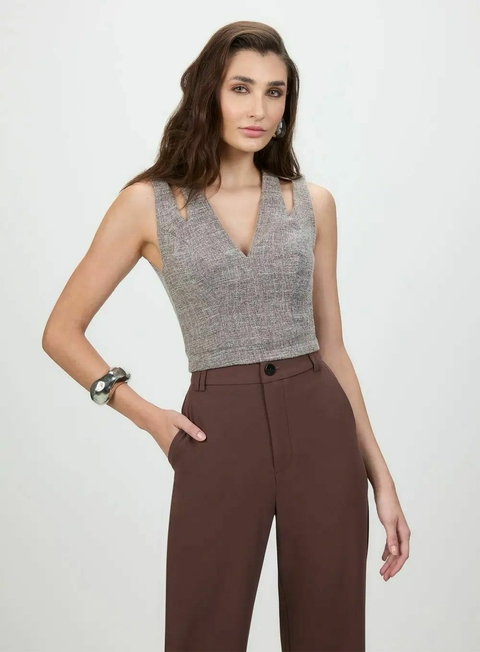 Top Tweed Slym