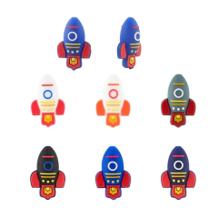 Mini Foguete de Silicone - 05 Pcs na internet