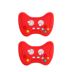Mini controle vídeo game de silicone - 5/10 peças
