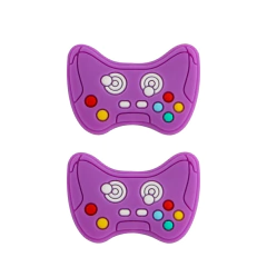 Mini controle vídeo game de silicone - 5/10 peças - comprar online