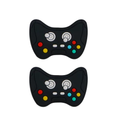 Mini controle vídeo game de silicone - 5/10 peças na internet