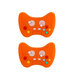 Mini controle vídeo game de silicone - 5/10 peças - Silicone Beads Brasil