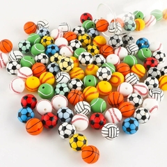 Mini Bola Esportes de silicone 15mm - 05/10 Pcs na internet