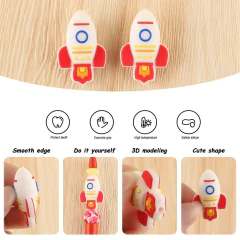 Mini Foguete de Silicone - 05 Pcs - loja online