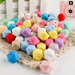 Hexágono Silicone 14mm - 200 Pcs