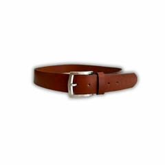 Cinto de cuero/hebilla pase 40 material grupon