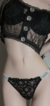 Ropa Interior Para Dama Tanga con Detalles En Encaje Semi Transparente Tela Hipoalergénica - comprar en línea