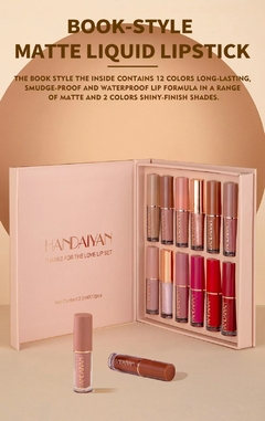 Imagem do Handaiyan batom maquiagem lipgloss matte hidratação
