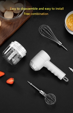 Tristurador de mão portátil sem fio elétrico e liquidificador - BREEDY Store