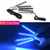 Led barra interior do carro backlight ambiente humor pé luz com isqueiro decorativo atmosfera lâmpada acessórios de automóvel 12v - comprar online