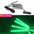 Imagem do Led barra interior do carro backlight ambiente humor pé luz com isqueiro decorativo atmosfera lâmpada acessórios de automóvel 12v