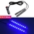 Led barra interior do carro backlight ambiente humor pé luz com isqueiro decorativo atmosfera lâmpada acessórios de automóvel 12v - loja online