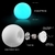 Luzes flutuantes de LED para piscina, jardim, à prova d'água ao ar livre 16 cores RGB - Samega Shop Online