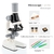 Kit de microscópio biológico laboratório luz LED - Brinquedos Educativos Para Crianças - comprar online