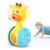 Brinquedo do bebê divertido pouco alto sino bola chocalhos brinquedo desenvolver inteligência do bebê agarrar brinquedo mão sino chocalho brinquedos para bebê infantil na internet