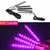 Led barra interior do carro backlight ambiente humor pé luz com isqueiro decorativo atmosfera lâmpada acessórios de automóvel 12v na internet