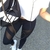 Imagem do Leggings esportivas femininas de malha patchwork para academia