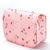 Bolsa de cosméticos com gancho de nylon bolsa de maquiagem feminina bolsa de armazenamento de artigos de higiene pessoal de alta capacidade organizador de maquiagem para viagem à prova d'água bolsas de beleza - loja online