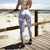Calças leggings para fitness estampadas com bolso femininas push up. - comprar online