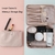 Bolsa de Maquiagem para Mulheres Organizador de Artigos de Higiene à Prova D' Água Bolsa de Armazenamento de Maquiagem Feminina de Grande Capacidade Estojo de Cosméticos Portátil
