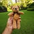 Urso - Brinquedo de pelúcia 15cm - Samega Shop Online