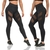 Leggings esportivas femininas de malha patchwork para academia - comprar online