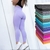 Legging Curva Contorno Sem Costura para de Ginásio, Yoga, Treino Fitness.