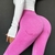 Legging Curva Contorno Sem Costura para de Ginásio, Yoga, Treino Fitness.