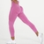 Legging Curva Contorno Sem Costura para de Ginásio, Yoga, Treino Fitness.