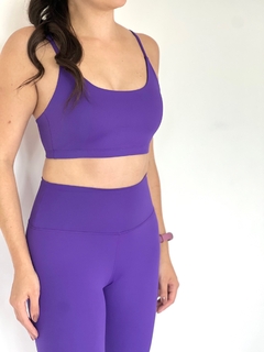 Calça moove roxa - loja online