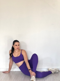 Calça moove roxa na internet