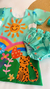 Vestido Baby Lúdico Floresta - Roupas Infantis com a cara da sua criança - Aquarela kids