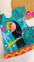 Vestido Baby Lúdico Tucano Azul - Roupas Infantis com a cara da sua criança - Aquarela kids