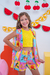 Conjunto kinono Frutas amarelo