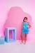 Conjunto azul Nuvem na internet
