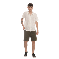 Camisa Crochet Manga Corta - KOABIT