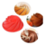 Forma De Silicone Para Flan Bolo Assadeira Antiaderente Pequena