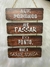 QUADRO QUATRO PARTES DECORATIVOS MDF 39X28CM SORTIDOS na internet